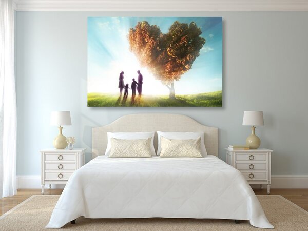 Quadro su tela – In atmosfera familiare