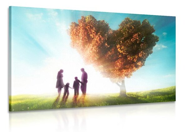 Quadro su tela – In atmosfera familiare