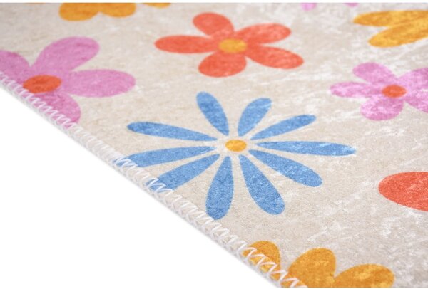 Tappeto per bambini lavabile 60x100 cm Joyfull Garden – Vitaus