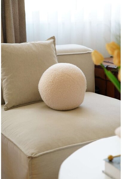 Cuscino decorativo in bouclé ø 20 cm Top – Mioli Decor
