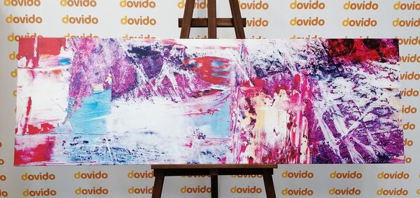 Quadro su tela – Texture viola