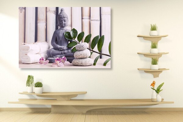 Stampa su tela – Buddha wellness