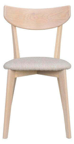 Sedia da pranzo in colore beige-naturale Ami - Rowico