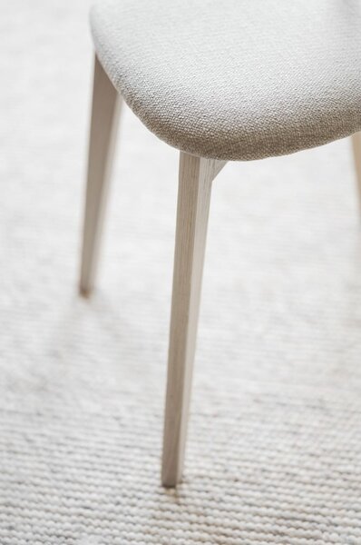 Sedia da pranzo in colore beige-naturale Ami - Rowico