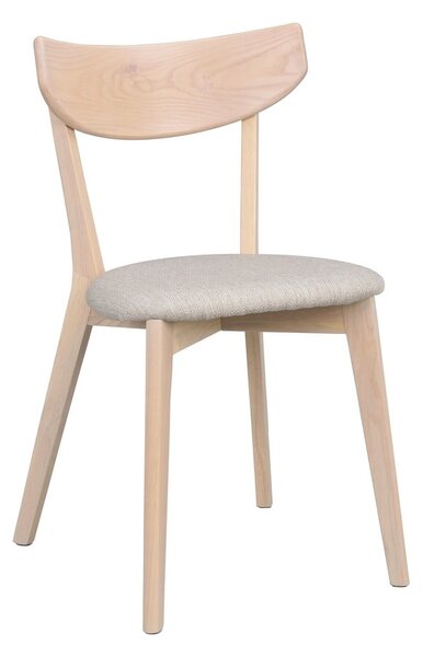 Sedia da pranzo in colore beige-naturale Ami - Rowico