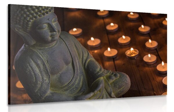 Quadro su tela – Buddha pieno di armonia