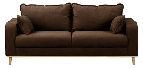 Divano marrone scuro 193 cm Beata - Ropez