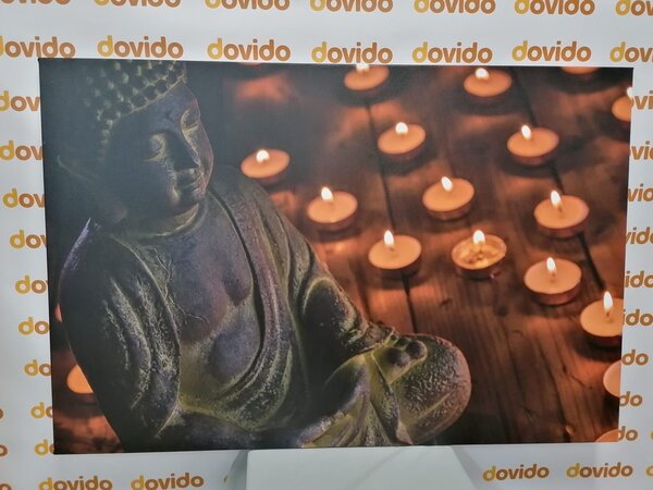 Quadro su tela – Buddha pieno di armonia