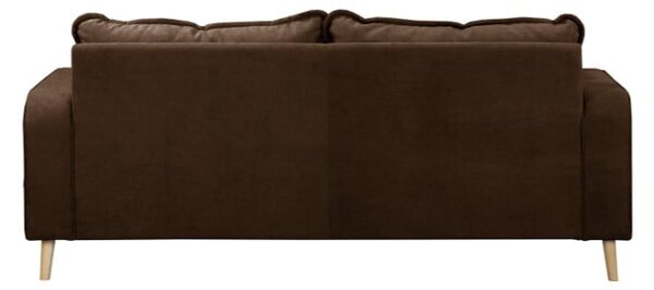 Divano marrone scuro 193 cm Beata - Ropez