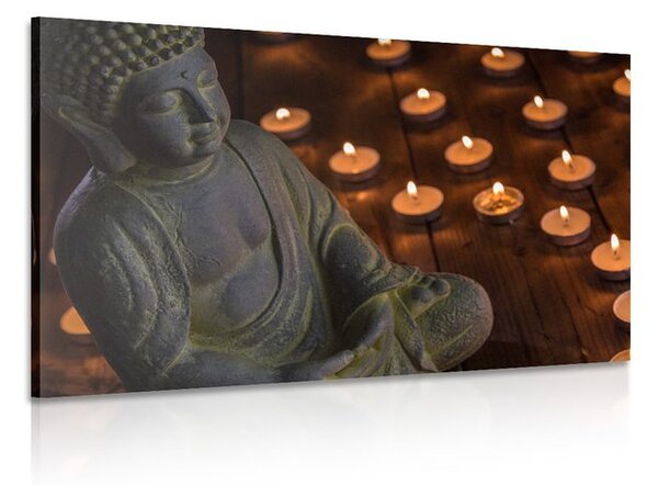 Quadro su tela – Buddha pieno di armonia