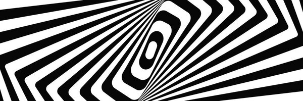Stampa su tela – Illusione in bianco e nero