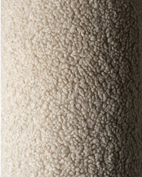 Cuscino per divano da bambini marrone chiaro con rivestimento in bouclé Ball – Wigiwama