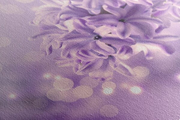 Quadro su tela – Fiore di lillà viola