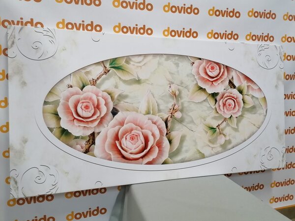 Stampa su tela – Rose di pietra