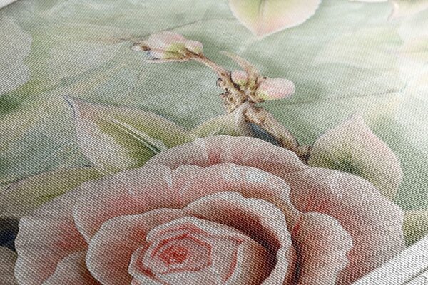Stampa su tela – Rose di pietra