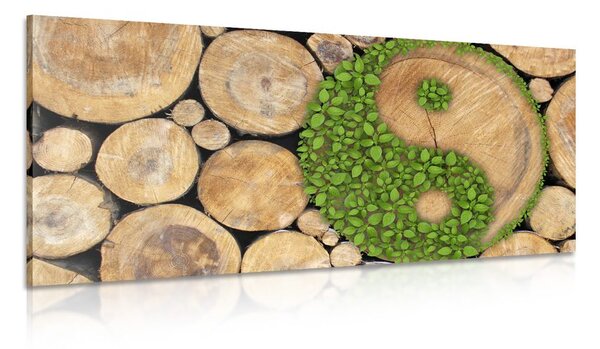 Stampa su tela – Yin e Yang in eco design