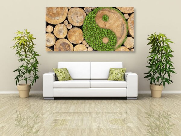 Stampa su tela – Yin e Yang in eco design