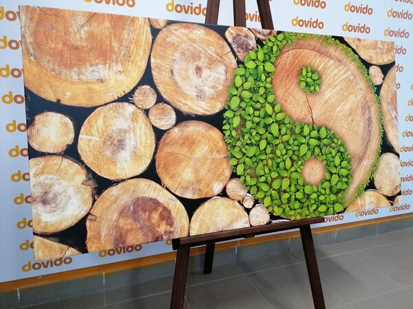 Stampa su tela – Yin e Yang in eco design
