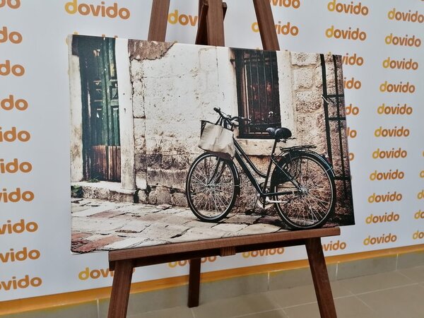 Stampa su tela – Bicicletta retrò