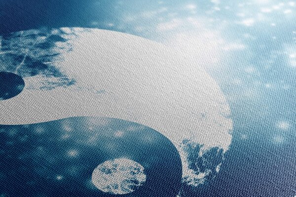 Stampa su tela – Simbolo Yin e Yang