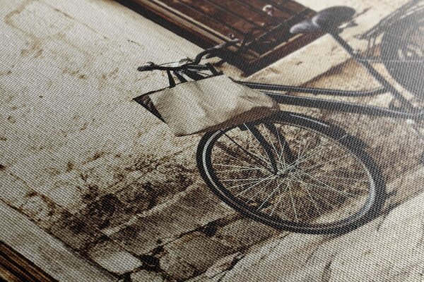 Stampa su tela – Bicicletta retrò