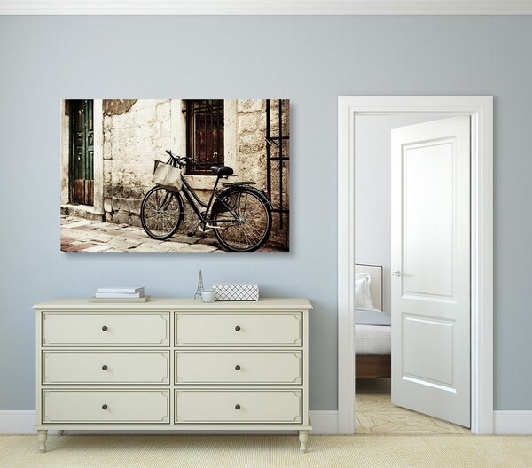 Stampa su tela – Bicicletta retrò