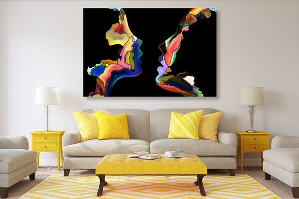 Quadri astratti su tela decorativi per ufficio - Dipinti Moderni