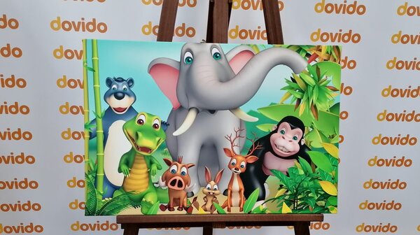 Quadro su tela – Animali adorabili