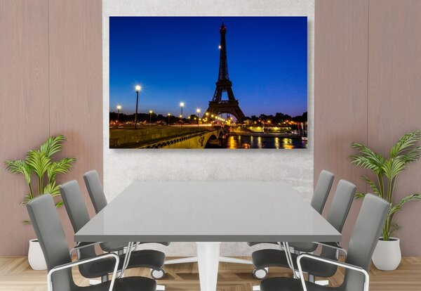 Quadro su tela – Torre Eiffel di notte