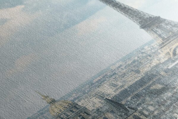 Quadro su tela – Parigi in inverno