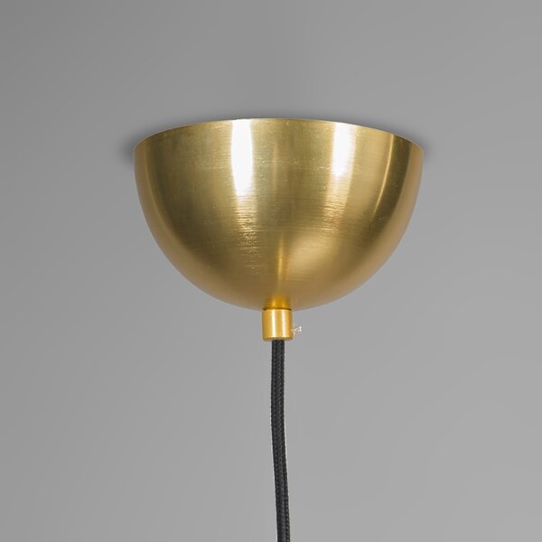 Lampada a sospensione Art Déco oro 50 cm - Slice
