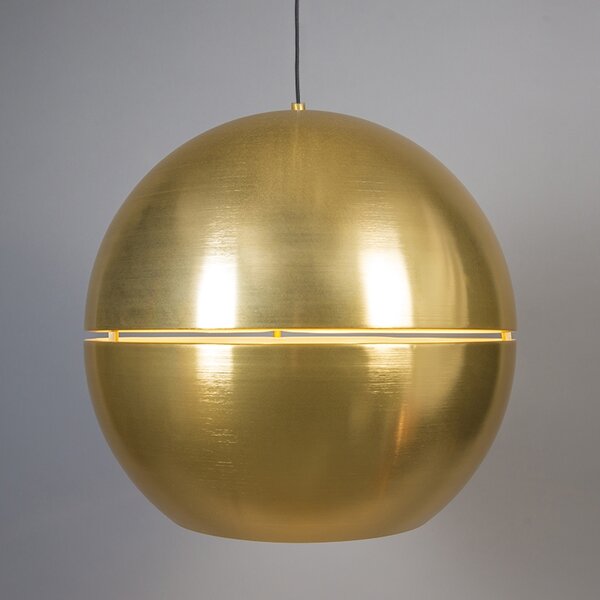Lampada a sospensione Art Déco oro 50 cm - Slice