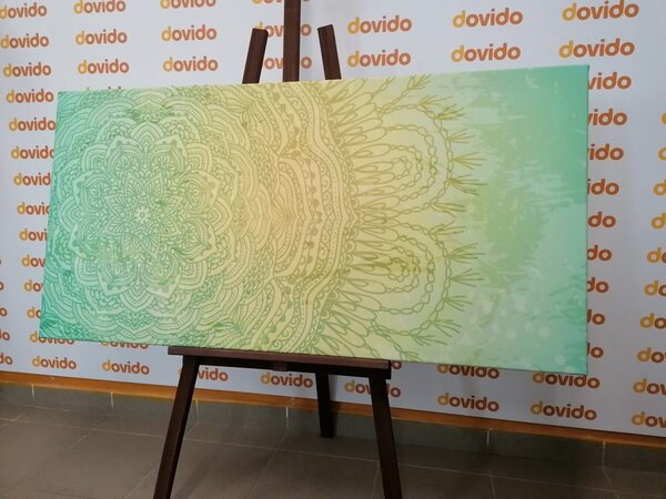Stampa su tela – Mandala decorativa