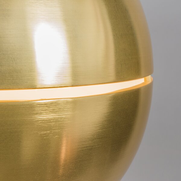 Lampada a sospensione Art Déco oro 50 cm - Slice