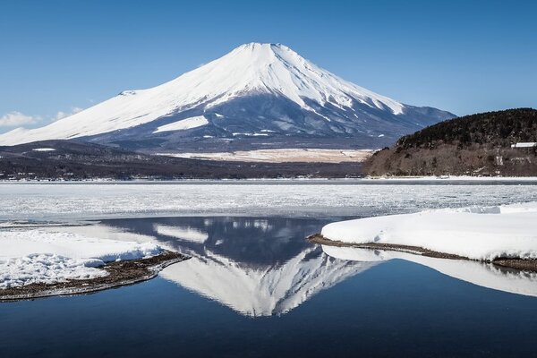 Quadro su tela – Monte Fuji giapponese