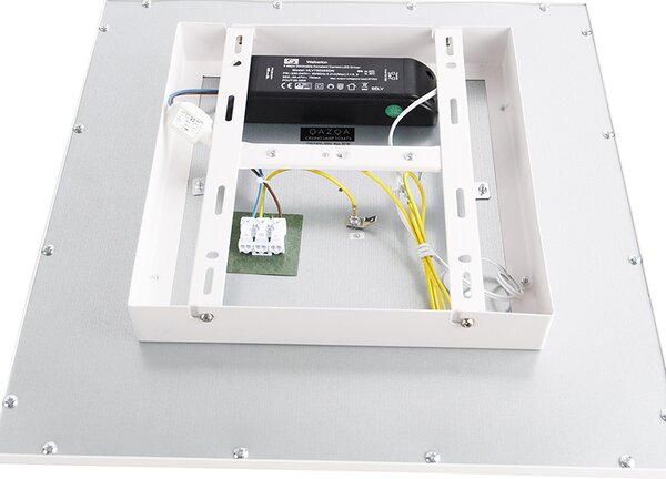 Plafoniera bianca 40 cm con LED dimmerabile a 4 livelli - Liv