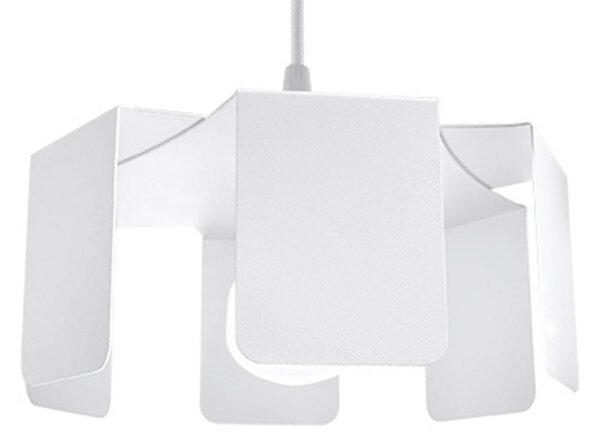 Lampada a sospensione TULIP bianco 1xE27 15W acciaio 110x24x24cm Sollux Lighting