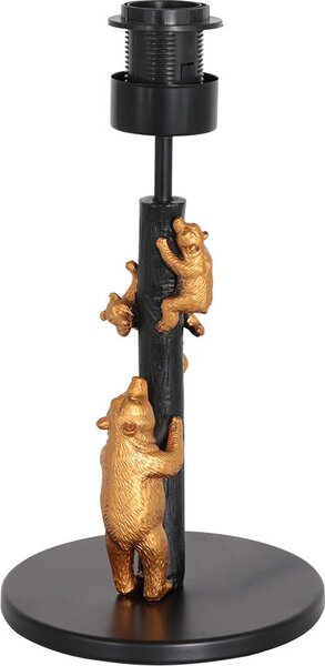 Anne Lighting - lampada da tavolo - Animaux - nero - plastica metallo - Ø 17cm - E27 - 3127ZW