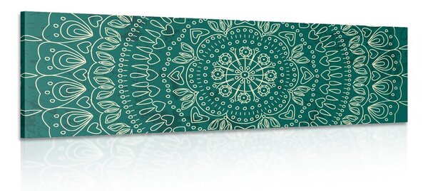 Quadro su tela – Mandala disegnata a mano