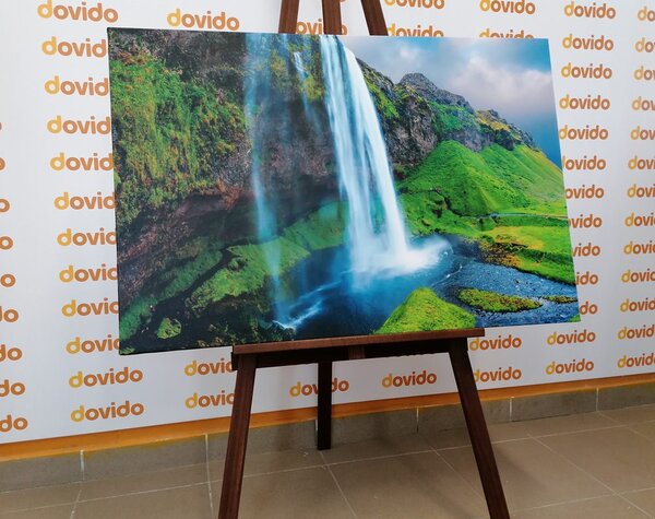 Quadro su tela – Cascata in Islanda