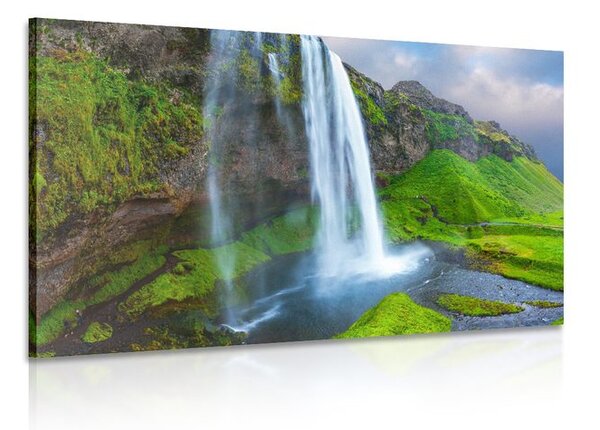 Quadro su tela – Cascata in Islanda