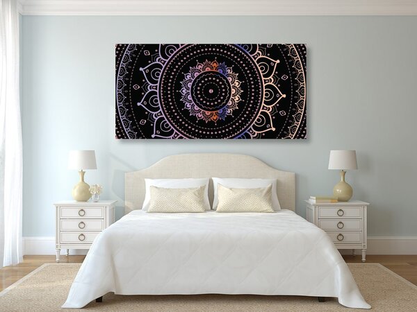 Stampa su tela – Mandala dorata