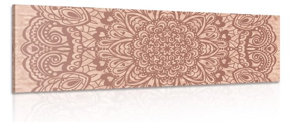 Quadro su tela – Mandala floreale