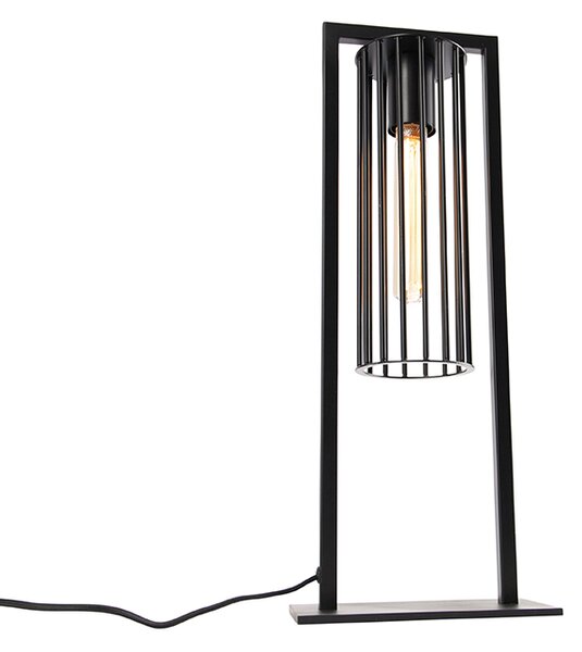 Lampada da tavolo moderna nera - Balenco Wazo