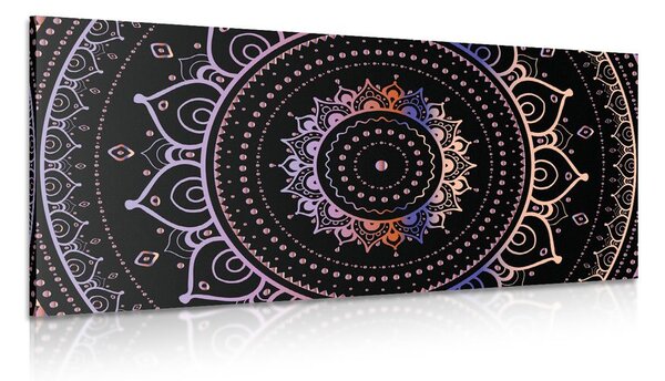 Stampa su tela – Mandala dorata