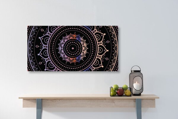 Stampa su tela – Mandala dorata