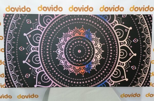 Stampa su tela – Mandala dorata