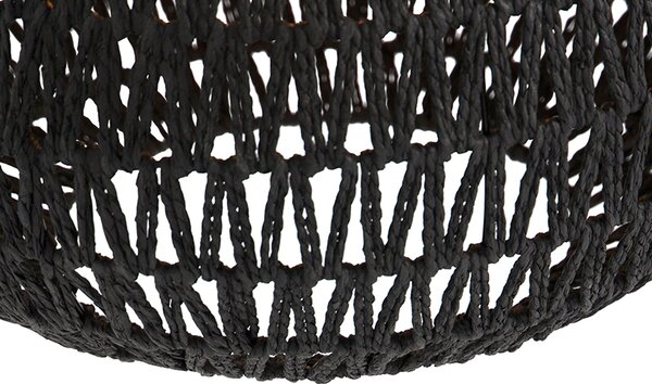 Lampada a sospensione retrò nera 45 cm - Lina Drop