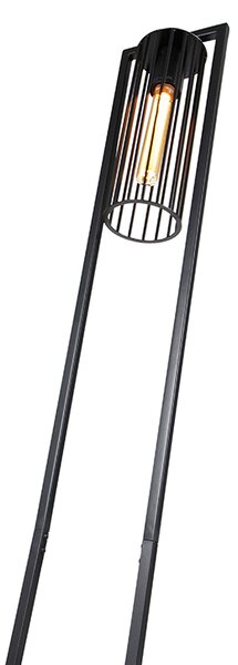 Lampada da terra moderna nera - Balenco Wazo