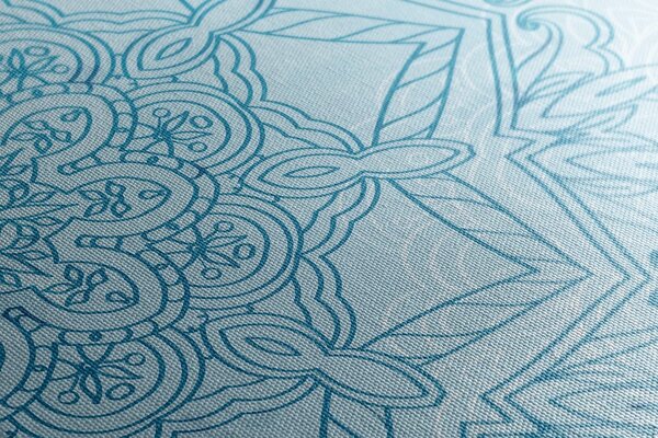 Quadro su tela – Mandala in tema invernale